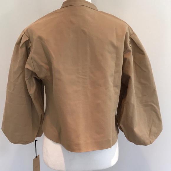 Nordstrom Halogen blouson puff sleeve jacket - Picture 2 of 7